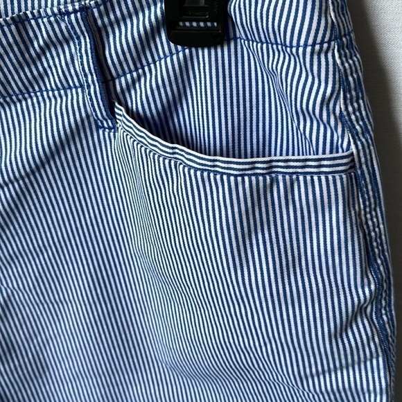 Kim Rogers Blue & White Stripes Shorts - Picture 4 of 13